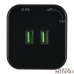 Розетка 2xUSB на треке Arte Milano Am-track-sockets 380022TS/USBx2 Black