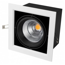 Встраиваемый светильник Arlight CL-KARDAN-S190x190-25W White6000 (WH-BK, 30 deg) 026500