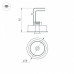 Встраиваемый светильник Arlight CL-SIMPLE-R78-9W Day4000 (BK, 45 deg) 026871