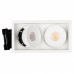 Встраиваемый светильник Arlight CL-SIMPLE-S148x80-2x9W Warm3000 (WH, 45 deg) 026876