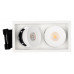 Встраиваемый светильник Arlight CL-SIMPLE-S148x80-2x9W Day4000 (WH, 45 deg) 028150