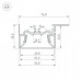 Профиль встраиваемый угловой внутренний Arlight FOLED 035770