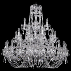 Подвесная люстра Bohemia Ivele Crystal 1402 1402/20+10+5/360/3d/Ni