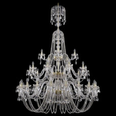 Подвесная люстра Bohemia Ivele Crystal 1402 1402/20+10+5/530/XL-206/3d/G