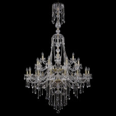 Подвесная люстра Bohemia Ivele Crystal 1415 1415/16+8+4/400/XL-185/2d/G