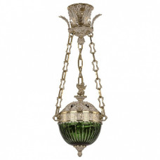 Подвесной светильник Bohemia Ivele Crystal 7100 71000P/20AZ GW Clear-Green/H-1K Y8 FA1S
