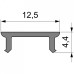 Профиль накладной Deko-Light P-01-08 983007