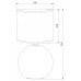 Настольная лампа декоративная TK Lighting Palla 5089 Palla