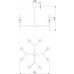 Люстра на штанге Eurosvet Prism 60143/8 хром
