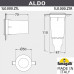 Встраиваемый в дорогу светильник Fumagalli Aldo 1L0.000.000.LXZ1L