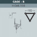 Фонарный столб Fumagalli Rut E26.157.S10.WYF1R
