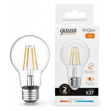 Лампа светодиодная Gauss Filament Elementary E27 11Вт 2700K 22211