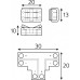 Соединитель лент T-образный жесткий Gauss Basic BT400