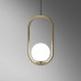 Подвесной светильник Imperiumloft Matthew Mccormick Hoop Gold Mila Pendant HOOP-B01