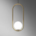 Подвесной светильник Imperiumloft Matthew Mccormick Hoop Gold Mila Pendant HOOP-B01