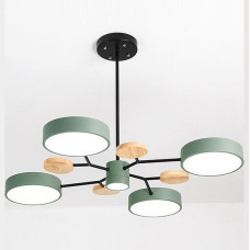 Люстра на штанге Imperiumloft Meade Lamps Green MEADE-01