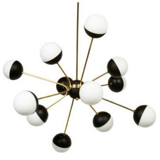 Подвесная люстра Imperiumloft Rewire Custom Orb Chandelier In 1950 40.1328.MT.20.CH