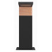 Наземный низкий светильник Loft it Oak 100001/400