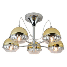 Люстра на штанге LUMINA DECO Veroni LDC 1029-5 GD