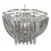 Подвесная люстра LUMINA DECO Boscone LDP 7044-550 CHR+GY