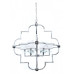 Подвесная люстра LUMINA DECO Baltimore LDP 8020-6 CHR+WT