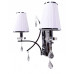 Бра LUMINA DECO Glamour LDW 66247-2 WT+CHR