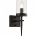 Бра LUMINA DECO Moratti LDW 8022-1 BK+PR