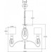Подвесная люстра Moderli Dark V2585-5P