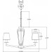 Подвесная люстра Moderli Anna V2671-6P