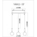 Подвесной светильник Moderli Scrumbel V6041-3P