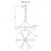 Люстра на штанге MyFar Paulo MR2150-6P