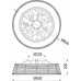 Светильник с вентилятором Mantra (люстры-вентиляторы) Indonesia 7810