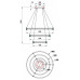 Подвесной светильник Stilfort Tooring 4006/02/03P