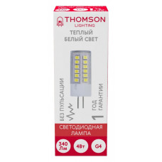 Лампа светодиодная Thomson G4 G4 4Вт 3000K TH-B4226