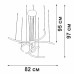 Подвесная люстра Vitaluce V3777 V3777-0/4S