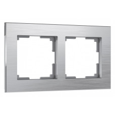 Рамка на 2 поста Werkel Aluminium (алюминий) W0021706