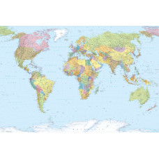 Komar XXL4-038 World map