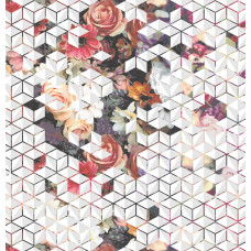 Shinhan Wallcoverings 88185-1 Cube Flower