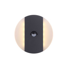 Светильник уличный с датчиком движения Globo 34166S, черный, LED, 1x11,6W