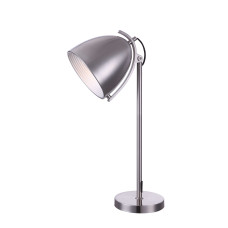 Настольная лампа Globo 15130T, матовый никель, E27, 1x60W