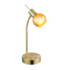 Настольная лампа GLOBO 54841-1T, бронза, E14, 1x25W