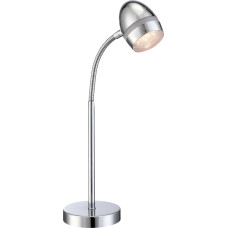 Настольная лампа Globo 56206-1T, хром, LED, 1x3W