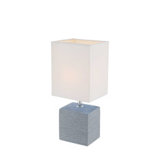 Настольная лампа Globo 21676, серый, E14, 1x40W