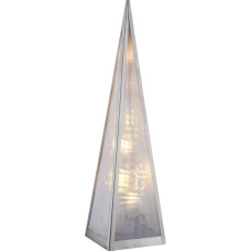 Настольная лампа декоративная Globo 29935, серебро, LED, 16x0,03W