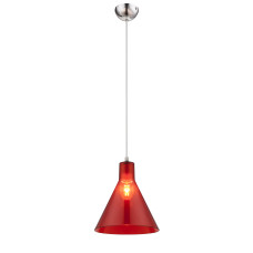 Светильник подвесной Globo 15234R, красный, E27, 1x60W