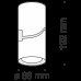 Потолочный светильник Technical C019CW-01B4K