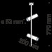 Потолочный светильник Technical C021CL-02B