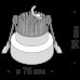 Встраиваемый светильник Technical DL036-2-L5W