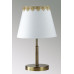 2998/1T COMFI LN16 194 бронзовый/декор. стекло/ткань Настольная лампа E14 40W 220V PLACIDA